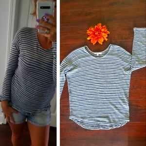 SAY WHAT?STRIPED SWEATER